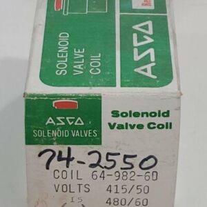 *NEW IN BOX* Asco 64-982-6D Solenoid Valve Coil 415~480V 50~60Hz + Warranty! - Image 6