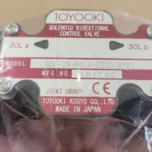 *NEW* Toyooki HD3-3W-BG1A-025D-WYR1 Hydraulic Directional Valve + Warranty! - Image 2
