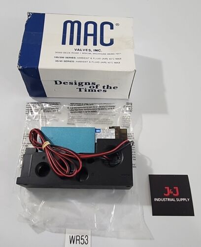 *BRAND NEW* MAC 48A-AMA-ALA-GAA3-2DD Solenoid Valve 120Vac 120Psi + Warranty! Main Image