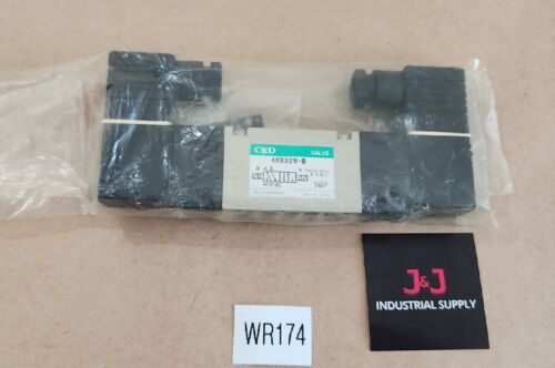 *BRAND NEW* CKD 4KB329-B Solenoid Valve 24Vdc 0.1-0.7 MPa + Warranty! Main Image