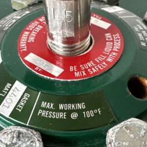 NEW- PI Components PIC W24A1 Diaphragm Pressure Seal W/Ashcroft 5000psi Gauge - Image 5