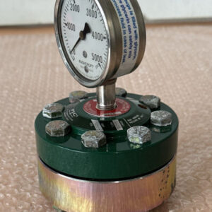 NEW- PI Components PIC W24A1 Diaphragm Pressure Seal W/Ashcroft 5000psi Gauge - Image 8