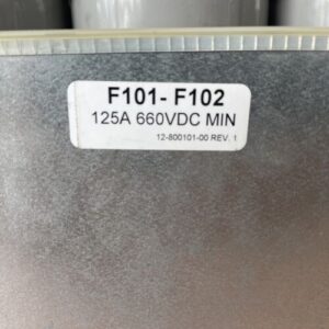 NEW NO BOX- Emerson Liebert 02-796340-22 Capacitor W/Tray 125A 660VDC + Warranty - Image 2