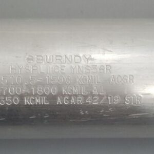 *PREOWNED* Hubbell Burndy HYSPLICE YNS56R Aluminum 1700-1800 KCMIL AL + Warranty - Image 2
