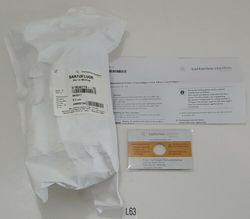*NEW* Sartorius Stedim 5185307T9-SS-A Sterile MidiCap 0.2um + Warranty! Main Image