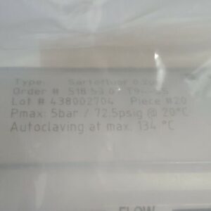 *NEW* Sartorius Stedim 5185307T9-SS-A Sterile MidiCap 0.2um + Warranty! - Image 5