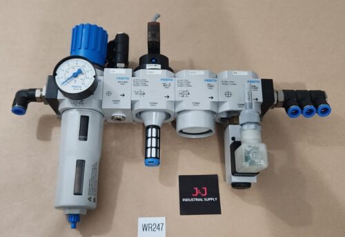 PREOWNED Festo 159584 159592 172959 170691 170685 MSEBB-3-24V PEV-1/4-B-OD Rack Main Image