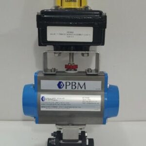 *NEW* PBM PAVCL453S-0075 Actuator w/ SDE-E5U-Q-H324 1" Ball Valve + Warranty! - Image 1