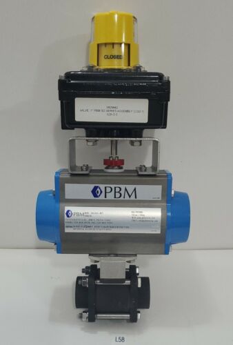 *NEW* PBM PAVCL453S-0075 Actuator w/ SDE-E5U-Q-H324 1" Ball Valve + Warranty! Main Image