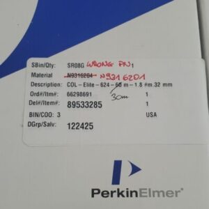 *NEW* Perkin Elmer N9316201 GC-Column Elite-624 30m 0.25mmID 1.4 DF + Warranty! - Image 4