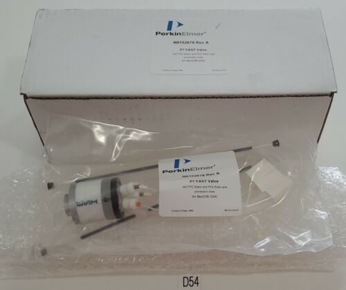 *NEW* Perkin Elmer N8152678 Rev A P7 Fast Valve CTFE Stator & PFA Rotor NexION Main Image