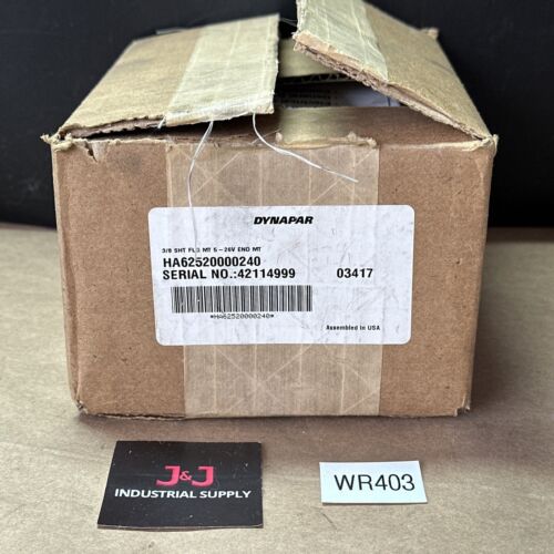 NEW IN BOX- Dynapar Flange Mounted Encoder HA62520000240 3/8” Shaft 5-26 VDC Main Image