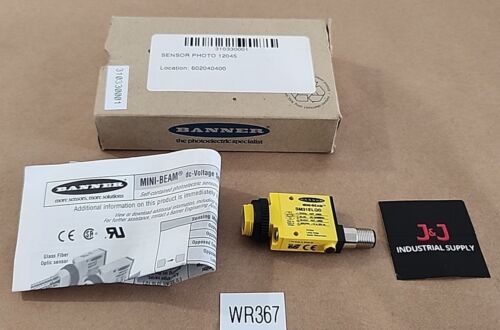 *BRAND NEW* Banner SM31ELQD Mini-Beam Photoelectric Sensor 10-30Vdc + Warranty! Main Image