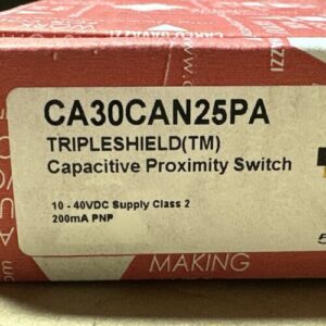 NEW IN BOX- Carlo Gavazzi CA30CAN25PA TRIPLESHIELD Capacitive Prox Switch 10-40V - Image 3