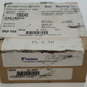 *NEW* Tsubaki PL-3 TK Locking Assy 3" Shaft Pls 4.724" OD x 1.102 WD + Warranty! - Image 8