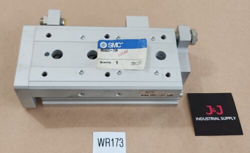 *NEW* SMC MXS20-75A Slide Table Guided Cylinder 20mm Bore 75mm Stroke + Warranty Main Image