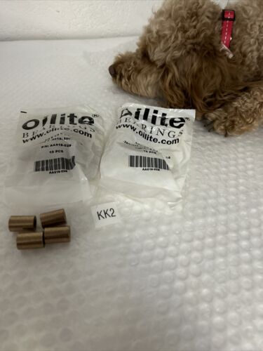 OILITE BEARINGS AA519-02B LOT OF 24 (20) In Sealed Factory Packaging Main Image