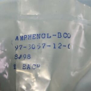 *NEW*FACTORY SEALED* AMPHENOL 97-3057-12-6 CIRCULAR CONNECTORS***LOT OF 6! - Image 2