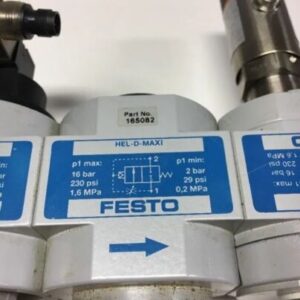Festo Valves Hel-D-MAXI 165082 / HEE-D-MAXI-24 172950 / FRM-D-MAXI IFM SENSOR - Image 2
