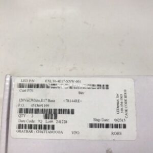 New Ledtronics EXLT6-4E17-XNW-001 120 Vac *Fast Shipping* Warranty! - Image 3