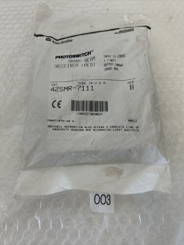 Allen Bradley 42SMR-7111 PROXIMITY SWITCH New In Sealed Factory Packaging Main Image