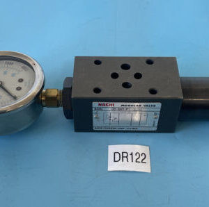 NEW OLD STOCK- Nachi Modular Valve W/2300PSI Pressure Gauge OG-G01-P1-E20 🇺🇸 - Image 1
