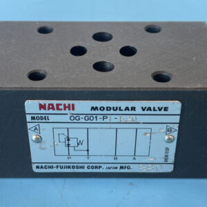 NEW OLD STOCK- Nachi Modular Valve W/2300PSI Pressure Gauge OG-G01-P1-E20 🇺🇸 - Image 2