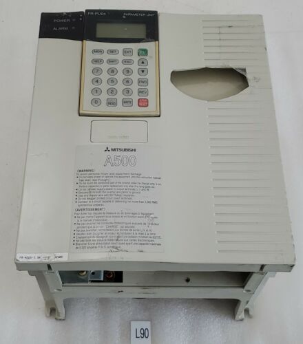 *PARTS/REPAIR* Mitsubishi FR-A520-5.5K-NA A500vInverter In: 35.5A 3Ph Out: 10Hp Main Image