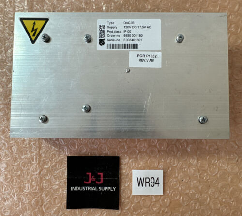 PREOWNED- Durkopp Adler DAC2B 120VDC/17.5VAC PGR P1032 Rev V A01 || FAST SHIPPED Main Image