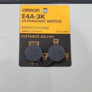 *BRAND NEW* Omron E4A-3K Ultrasonic Switch Sensor 12 To 24Vdc + Warranty! - Image 3