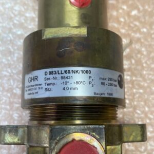 REPAIRED- IMF GHR Pressure Reducing Valve D83/LL/60/NK/1000 -10to80°C 250Bar Max - Image 2
