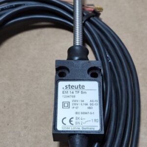 *NEW* Schmersal EM14-TF-5M Position Limit Switch 230V/5A 5M Cable + Warranty! - Image 2