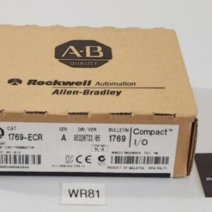 *FACTORY SEALED* Allen-Bradley 1769-ECR Compact I/O Right End Cap Terminator - Image 1