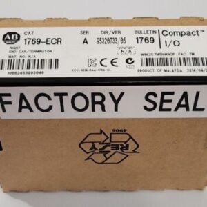 *FACTORY SEALED* Allen-Bradley 1769-ECR Compact I/O Right End Cap Terminator - Image 2