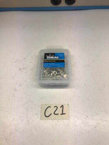 Ideal 83-0221 Non-Insulated Ring Terminal, 16-14 AWG, #6 Stud, Approximately 125 Main Image
