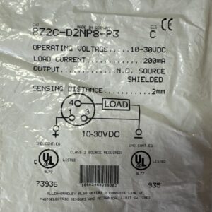 NEW SEALED- 872C-D2NP8-P3 For Allen-Bradley Proximity Switch 10-30VDC 200mA 🇺🇸 - Image 3