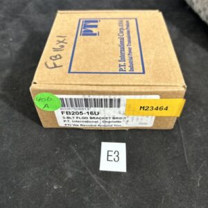 P.T.International FB205-16U Flange Bracket; 1"ID; 3-Bolt Flange NIB - Image 1