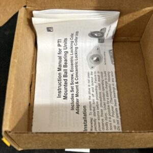 P.T.International FB205-16U Flange Bracket; 1"ID; 3-Bolt Flange NIB - Image 6