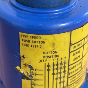 P&H harnischfeger 100E4537-2 5 speed push button Fast Shipping! +Warranty - Image 2