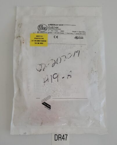 *NEW SEALED* Ifm Efector OJH-FPKG/FO/AS Photoelectric Sensor OJ5144 + Warranty! Main Image