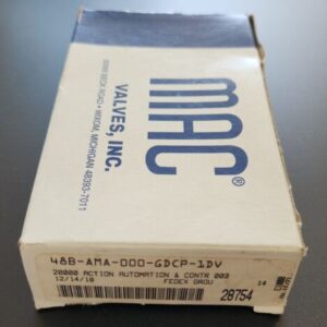 *BRAND NEW* MAC Valves 48B-AMA-000-GDCP-1DV 20-120Psi 24Vdc 1.8W + Warranty! - Image 9
