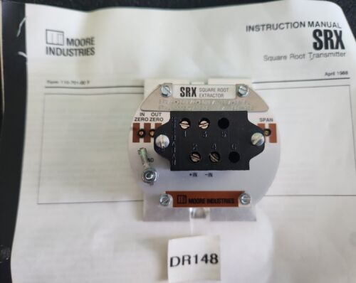 🆕️ Moore Industries SRX Square Root Extractor ⚡️🇺🇸 SHIP+WARRANTY Main Image