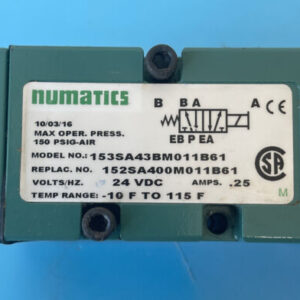 NEW NO BOX- Numatics ASCO 153SA43BM011B61 Solenoid 24V Coil || Warranty 🇺🇸 - Image 2