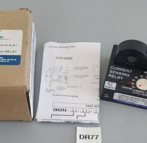 *NEW IN BOX* CR Magnetics CR4395-EH-120-330-B-CD-ELR-I Current Sensing Relay - Image 1
