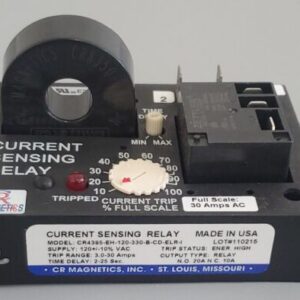 *NEW IN BOX* CR Magnetics CR4395-EH-120-330-B-CD-ELR-I Current Sensing Relay - Image 3