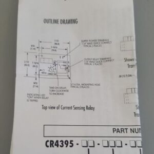 *NEW IN BOX* CR Magnetics CR4395-EH-120-330-B-CD-ELR-I Current Sensing Relay - Image 8