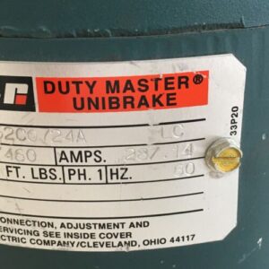 *Pre-Owned* Reliance Duty Master Unibrake F52CO724A 230/460 HZ 60 + *Warranty* - Image 4