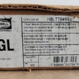 *SEALED* Hubbell HBLTT545RB TrukTrak(R) 5-Channel Cable Protection + Warranty! - Image 2