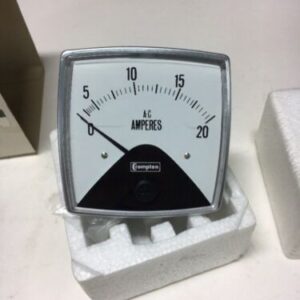 New Crompton Instruments 02AA LSNG AC Amperes Panel Meter 0-20A Warranty! - Image 6