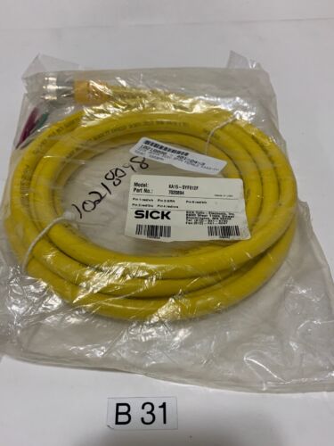 NEW SICK OPTIC 7020894 CONNECTOR CORD MODEL:KA15-SYF812F IN SEALED BAG! Main Image